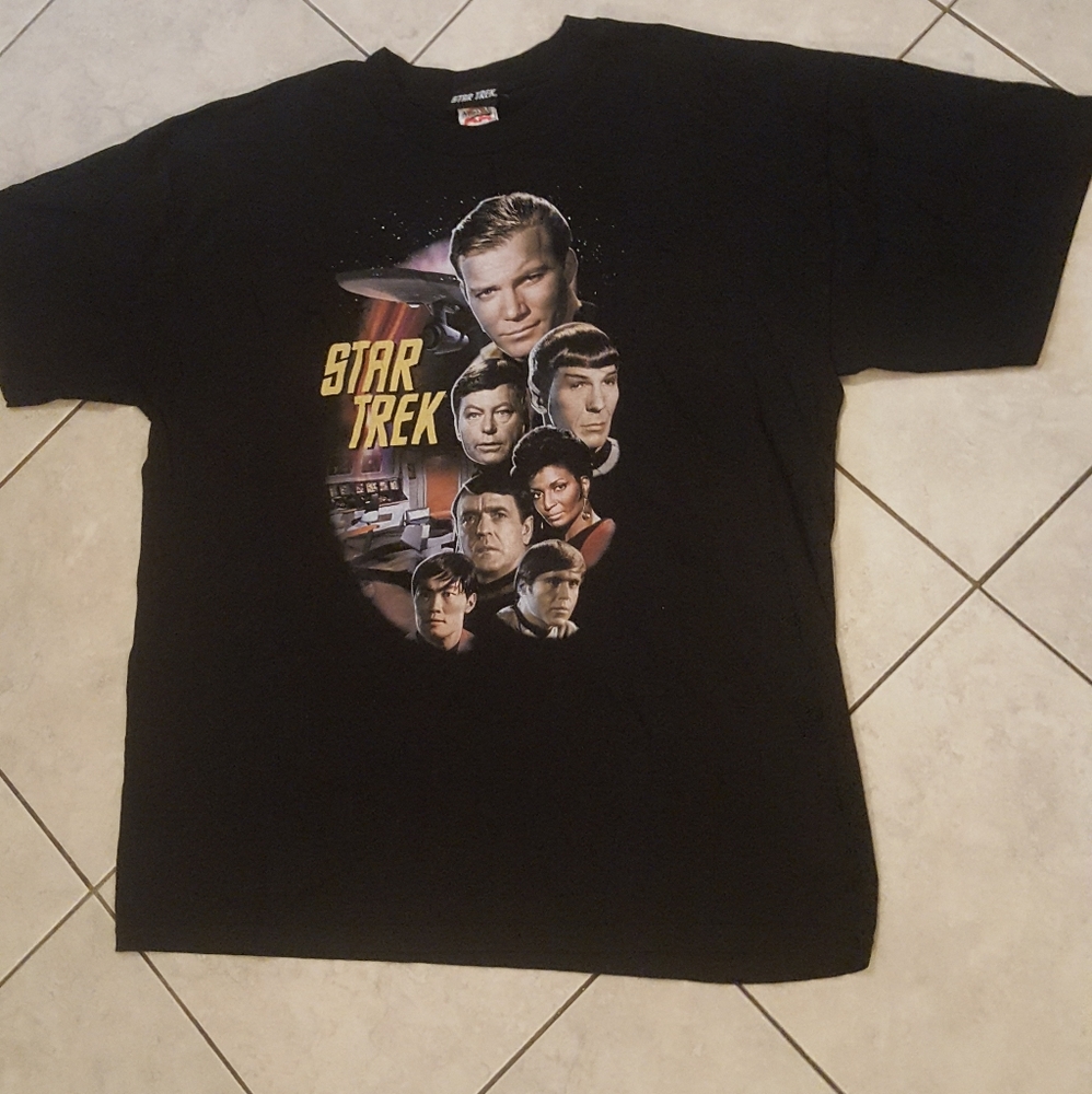 Vtg star trek t shirt sz xl